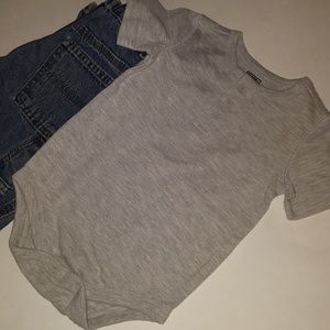 4/$15 gray like new boy suit